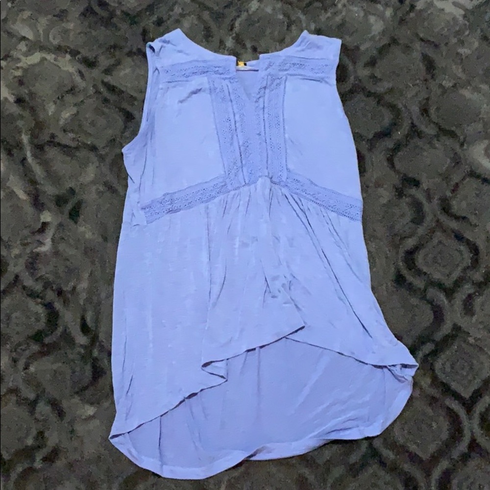 Cupio sleeveless t shirt with embroidery